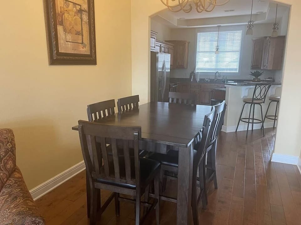 Dining room area