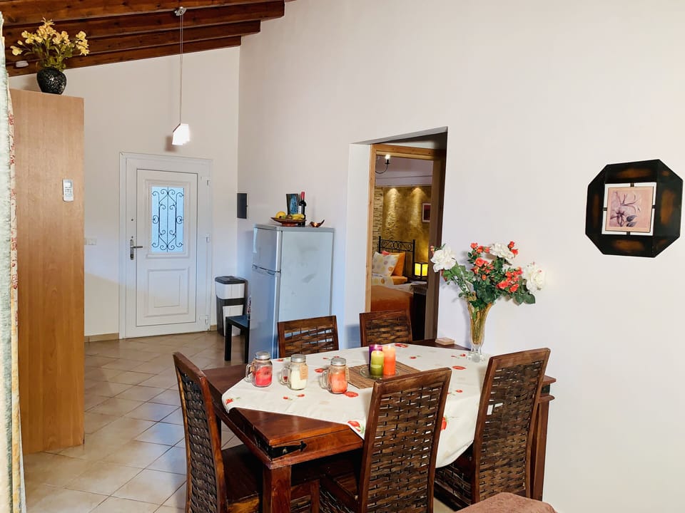 The kitchen. 