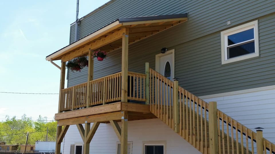 Entrance and Deck