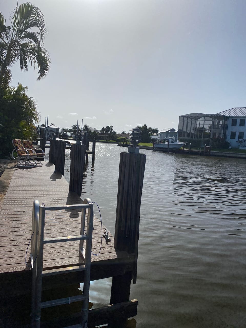 View from dock