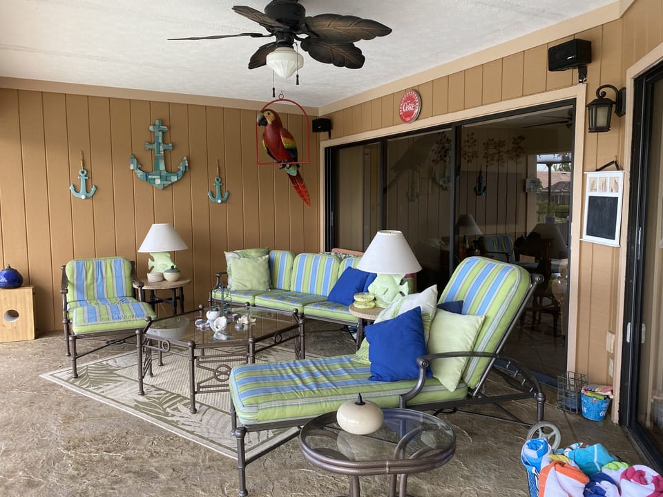 Undercover Porch with Bose surround sound