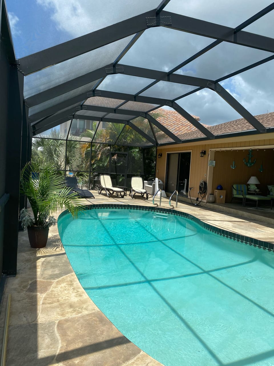 Relax by the pool