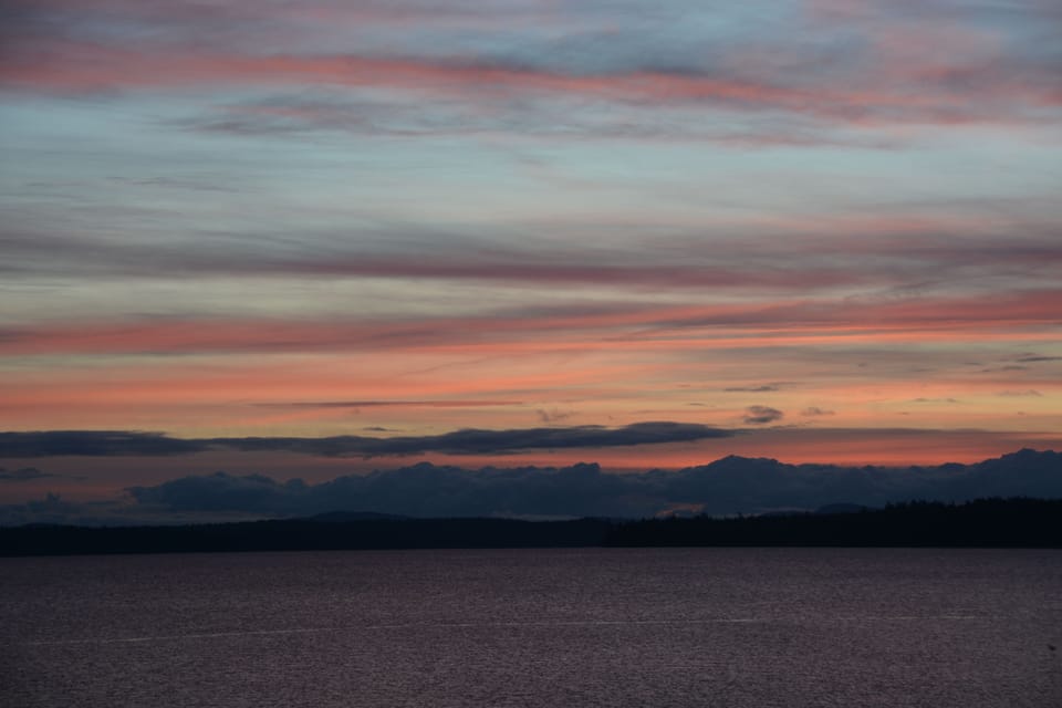 Spectacular sunrises...
