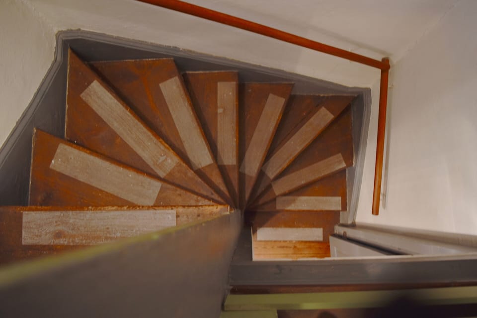 Stairs to 3rd floor