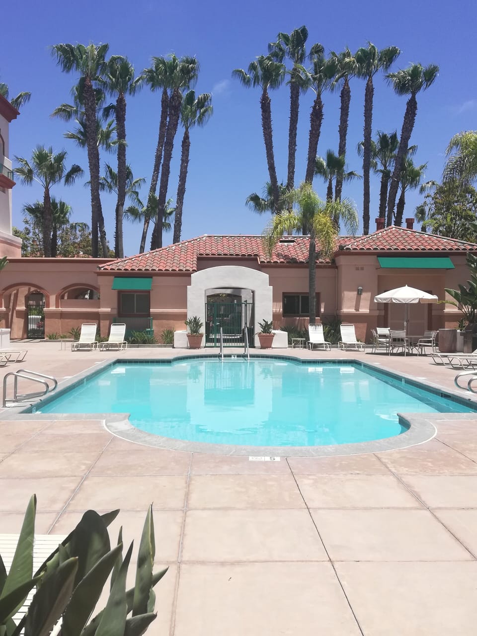 Community Pool with hot tub