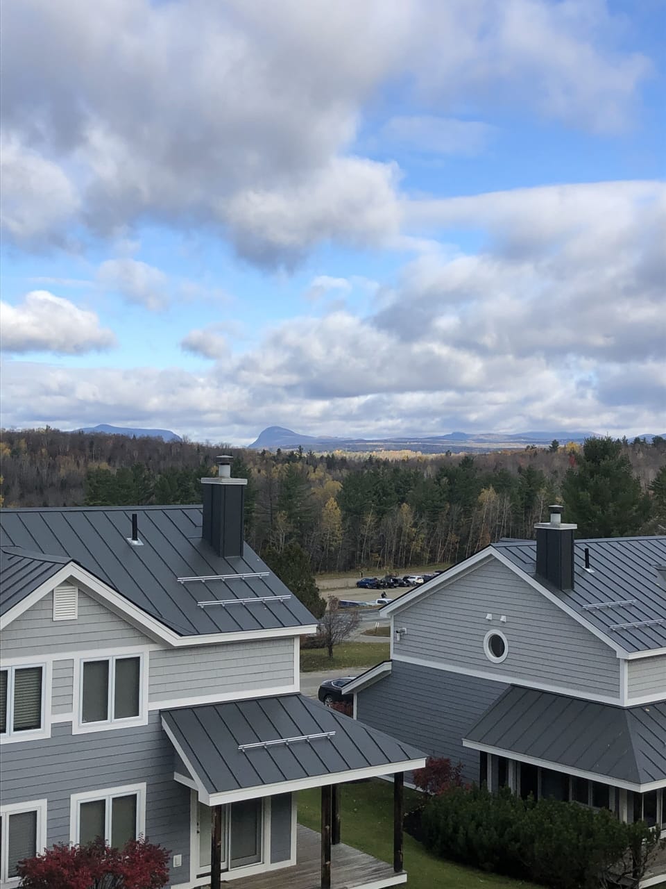 View from deck