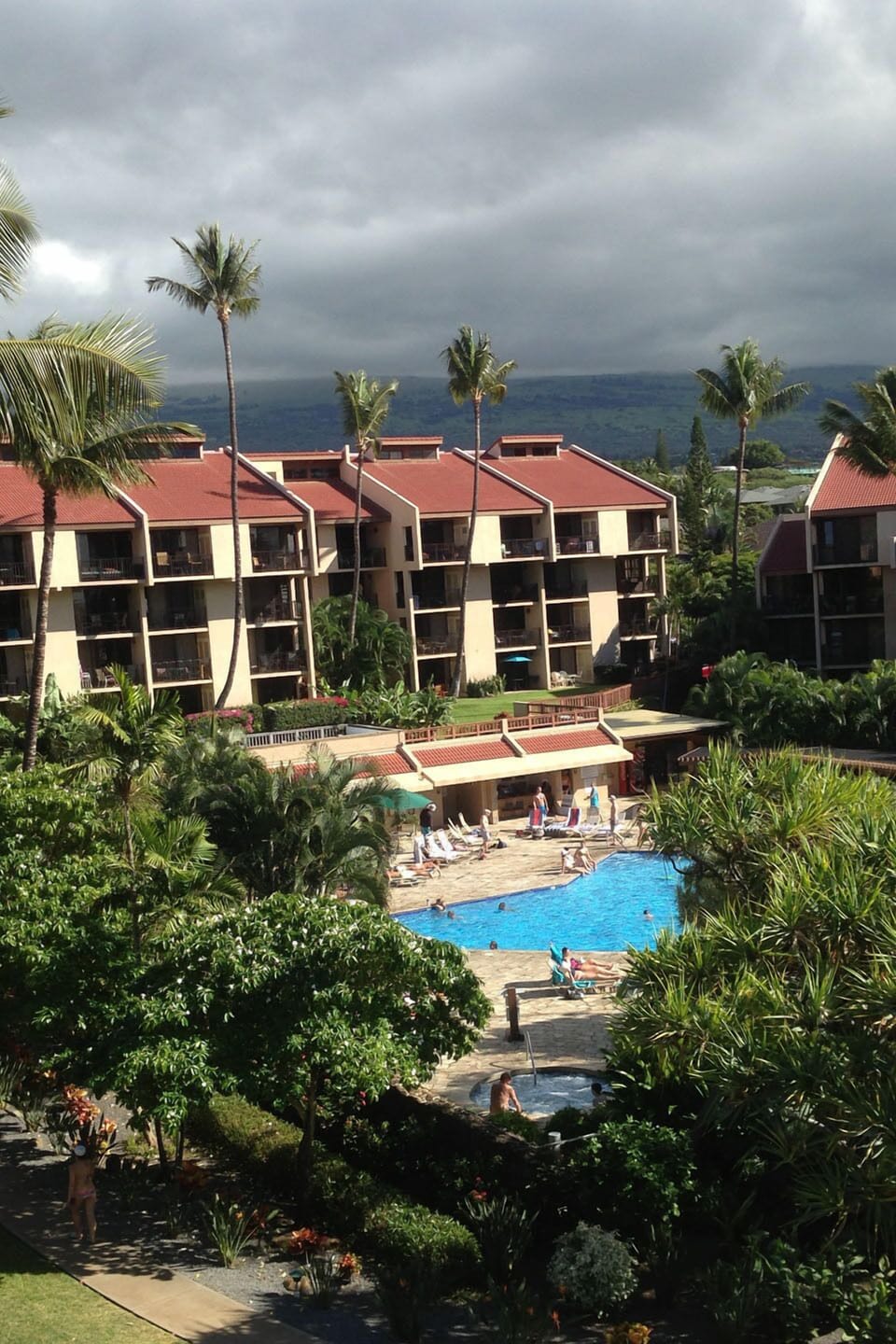 Pool from lanai