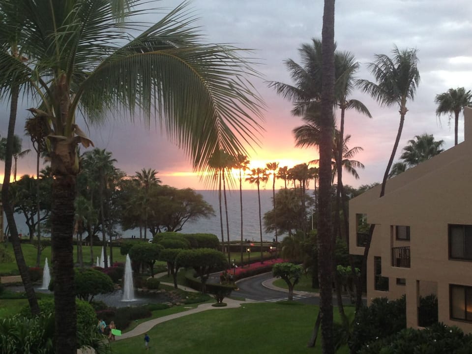 Sunset from lanai