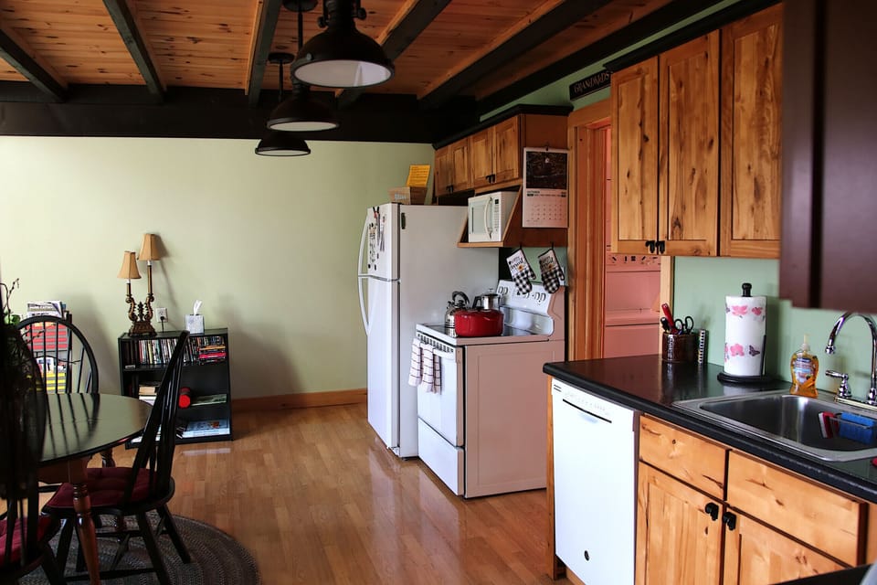 Fully equipped kitchen