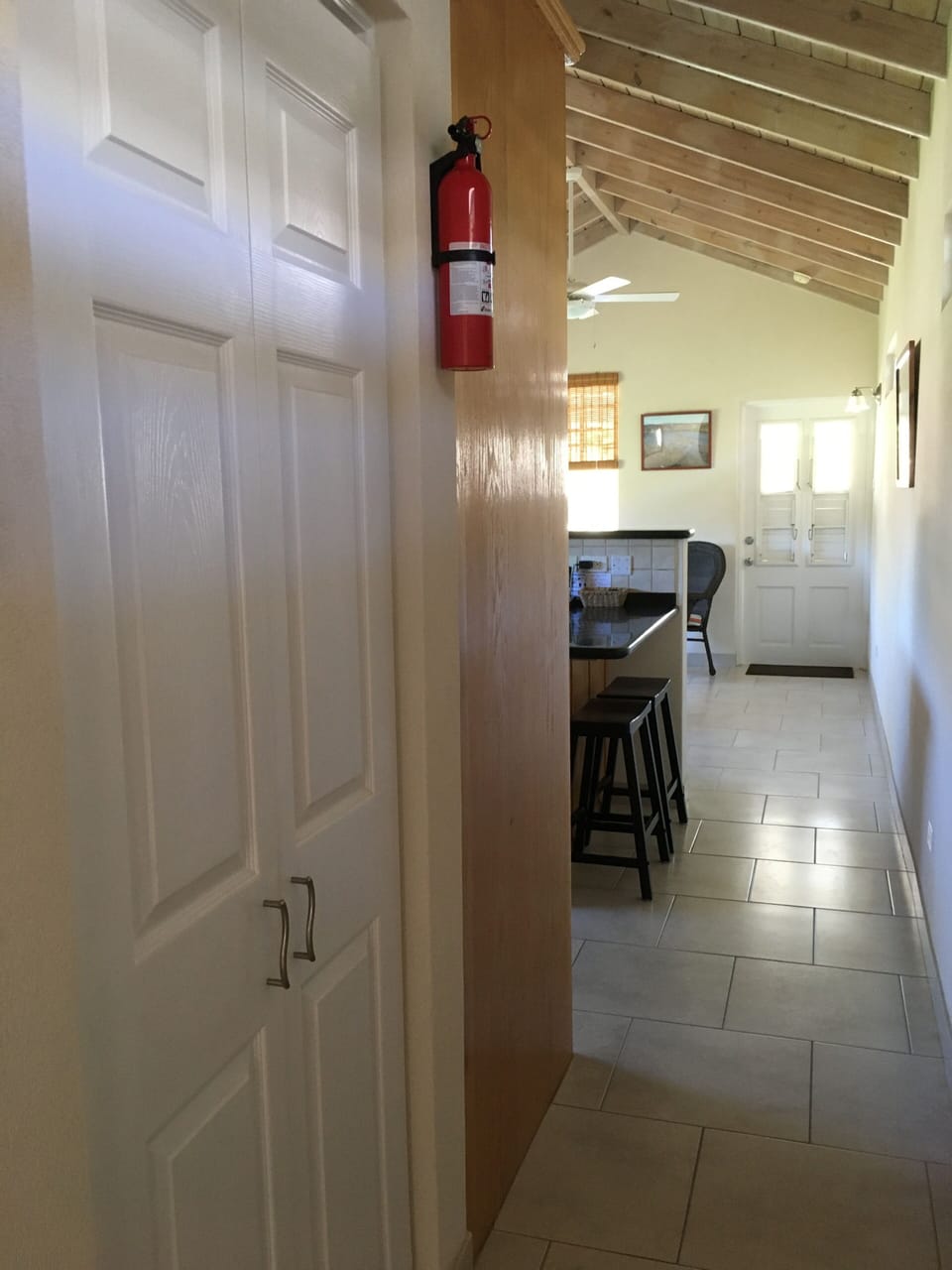 A view depicting the high ceilings throughout, with a spacious, homey feeling.