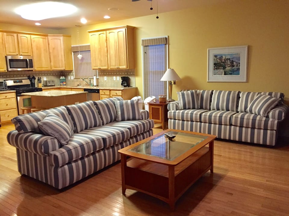 Family Room & Kitchen Area