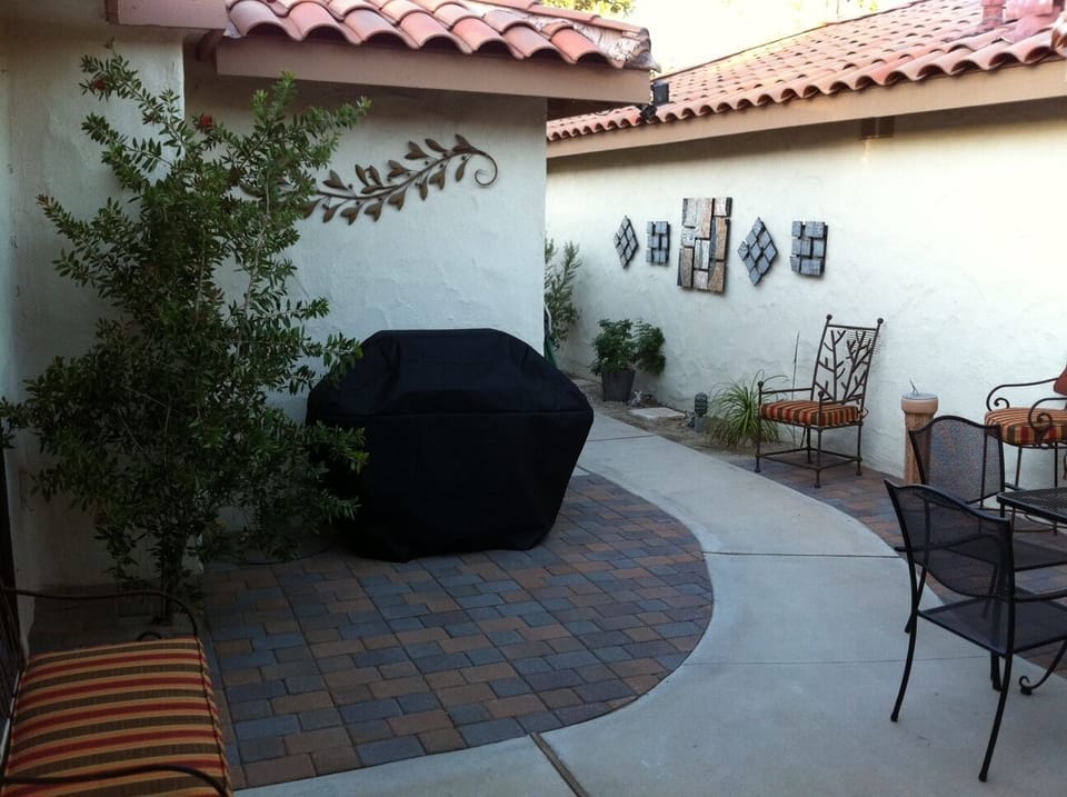 Private Patio and BBQ