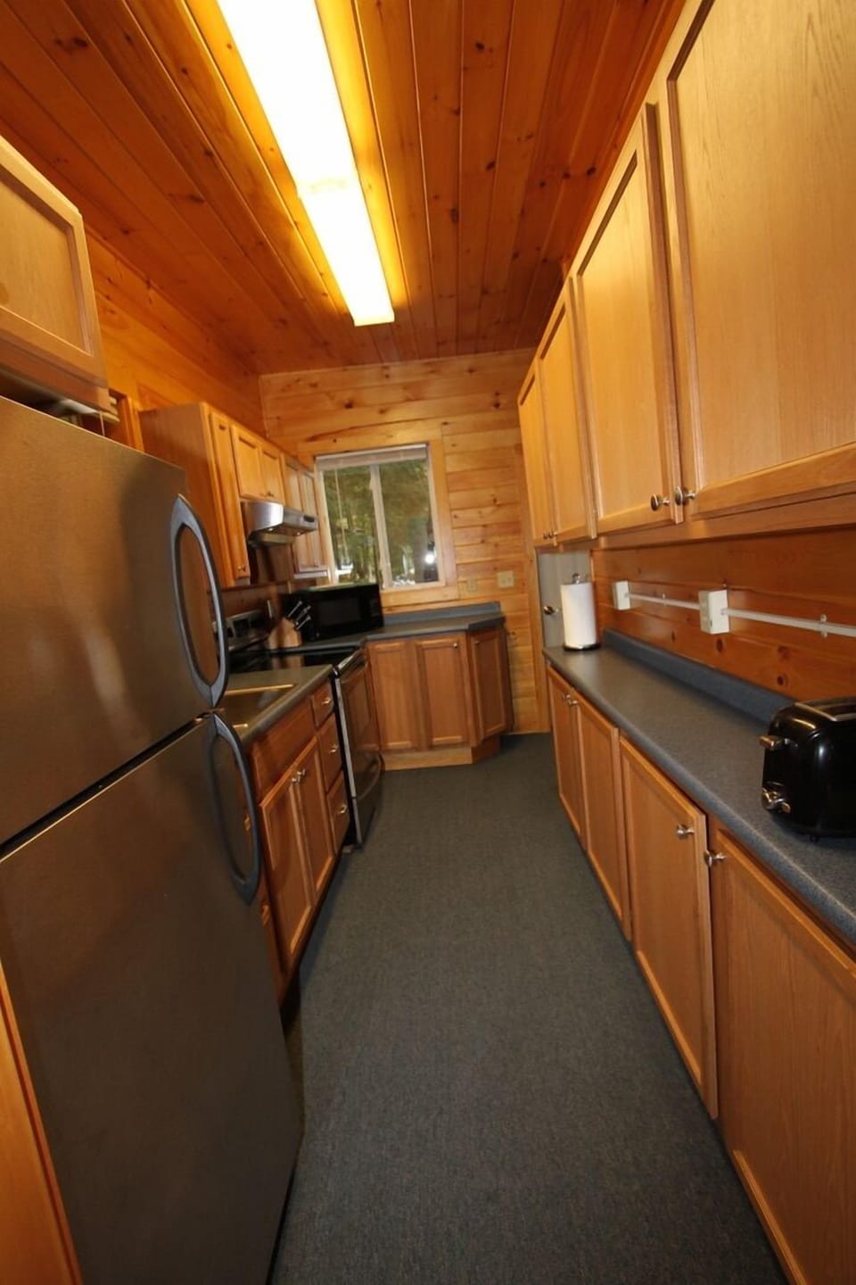 Kitchen viewed from living room