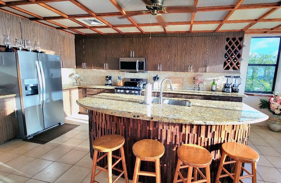 All new stainless steel appliances make this kitchen a dream to cook in!