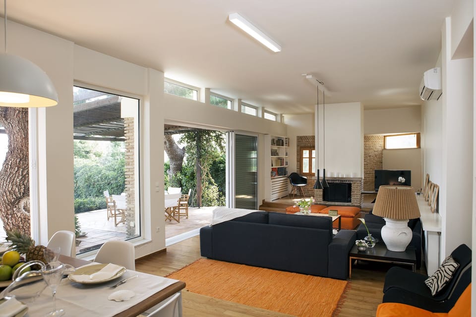 Living Room with Dining Room