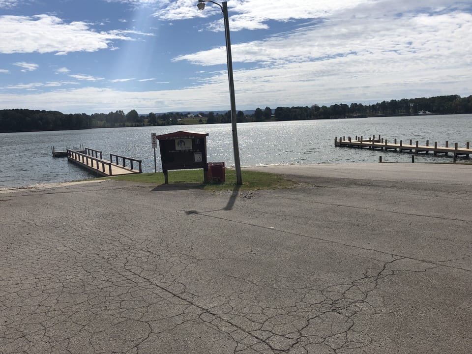 Tims Ford Bass Club Boat Ramp at Winchester City Park - best and closest ramp
