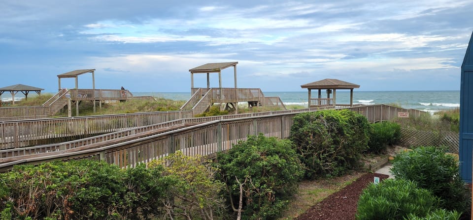 View from balcony 