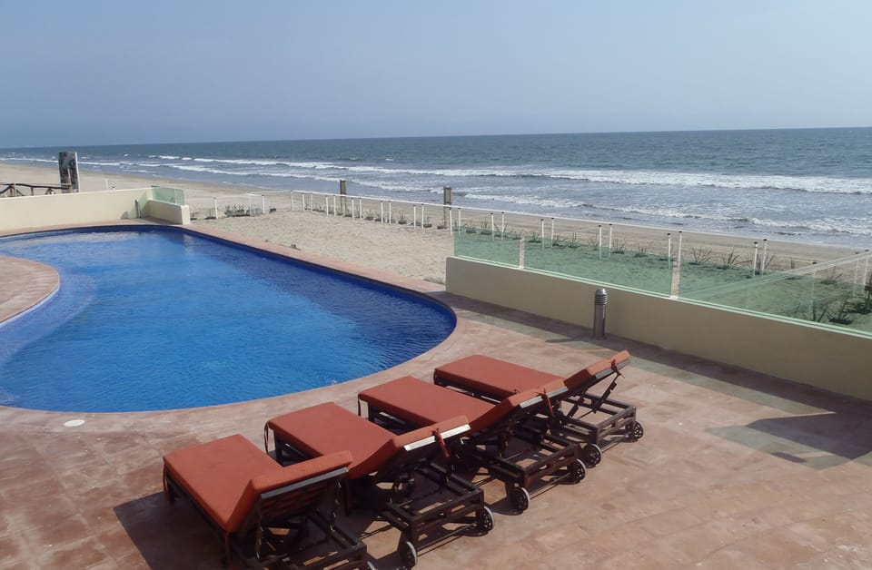 Pool #2 overlooking the ocean 