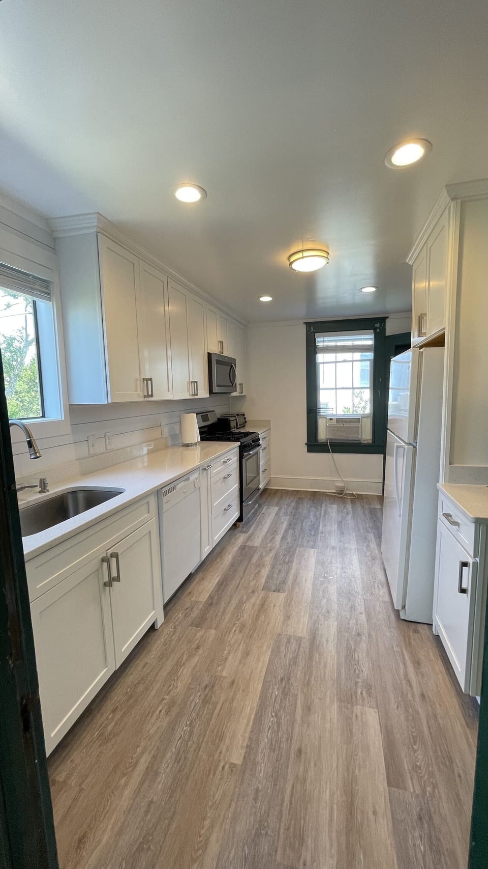 Freshly renovated kitchen