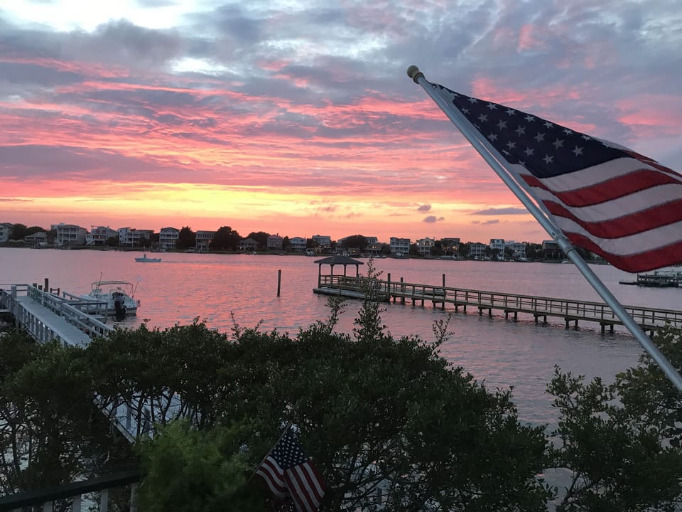 panoramic sunset views