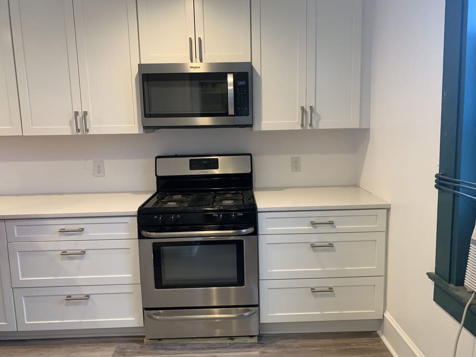 Newly renovated kitchen