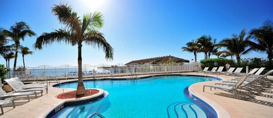 Private Pool area facing ocean