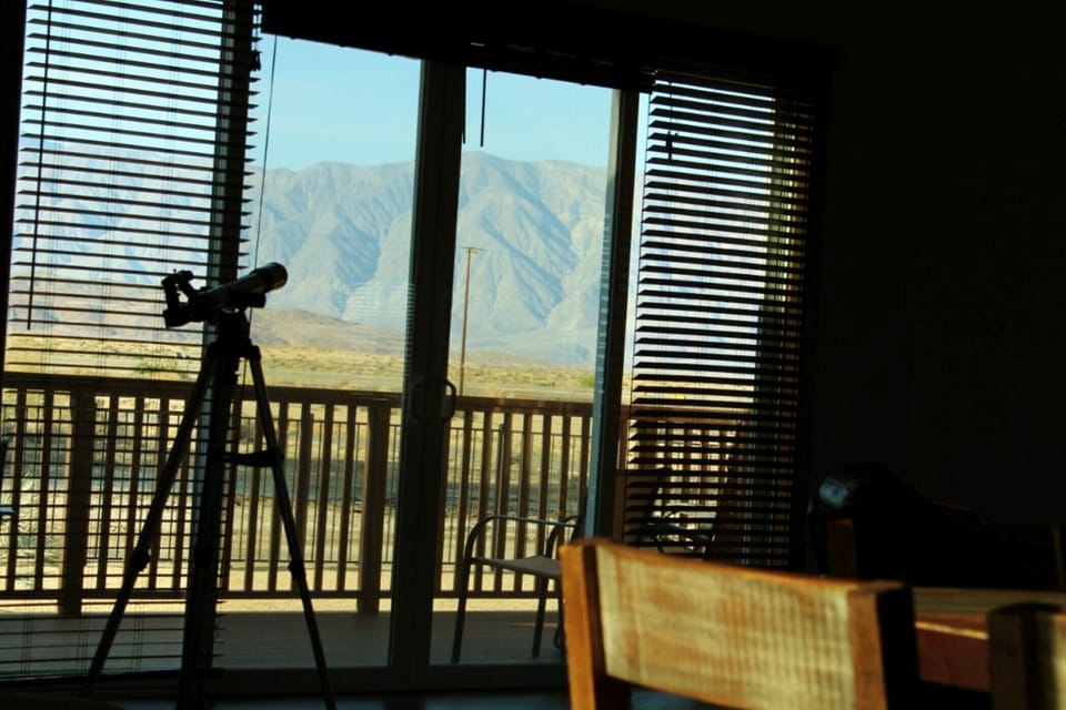 West patio view