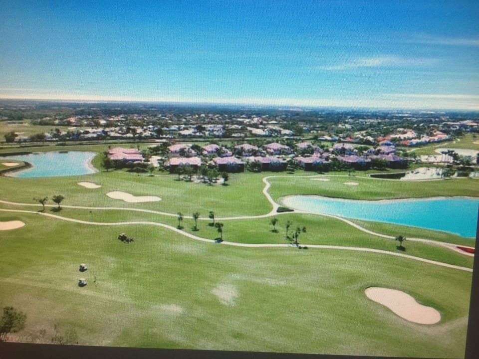 Aerial View of Mustang Golf Course & Masters Reserve, Lely Resort