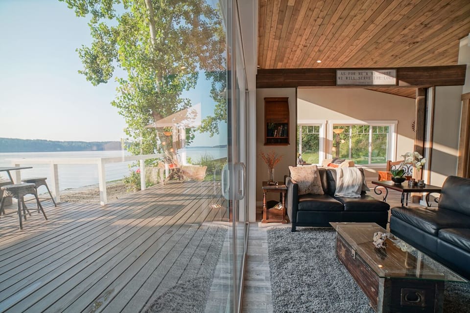 Boathouse deck