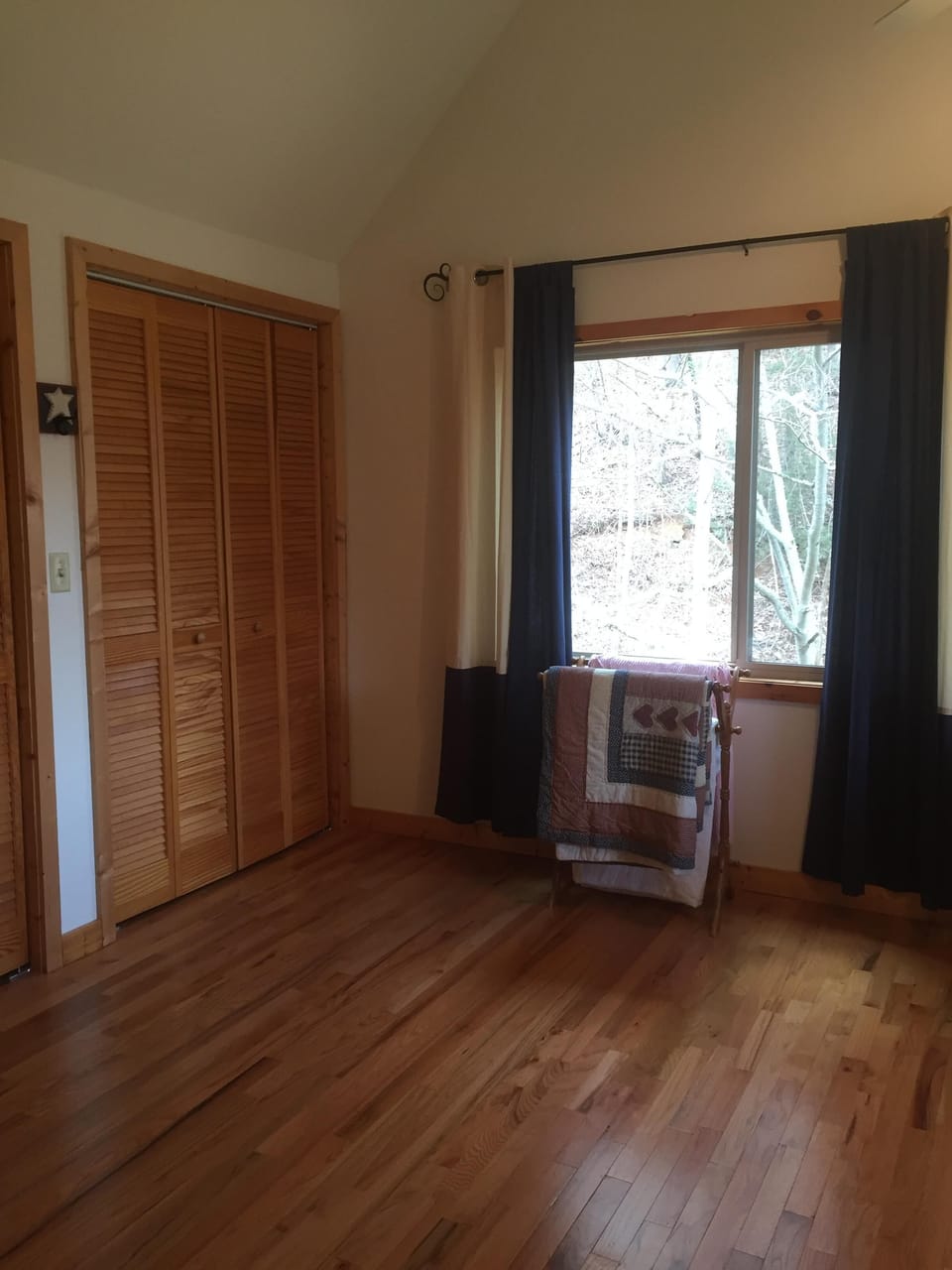 Closet in upstairs bedroom
