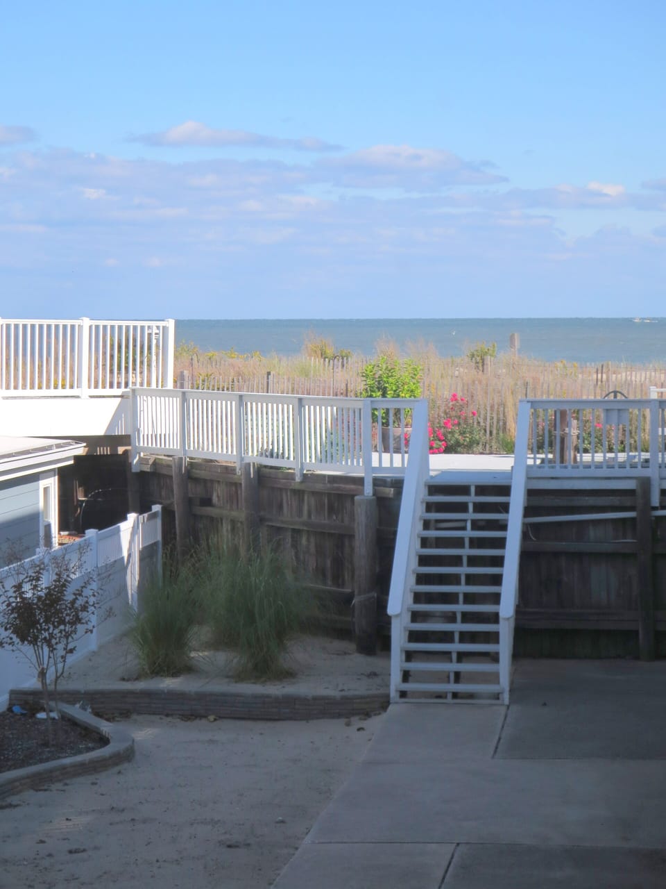 Ocean view from living room picture window!