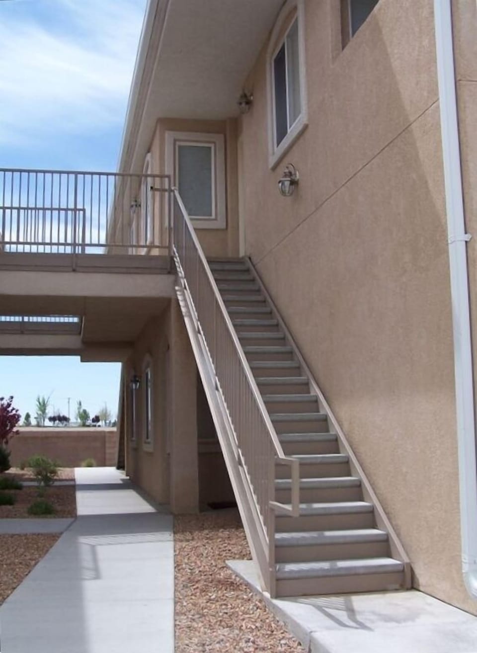 Stairs Up to 2nd Level Condo
