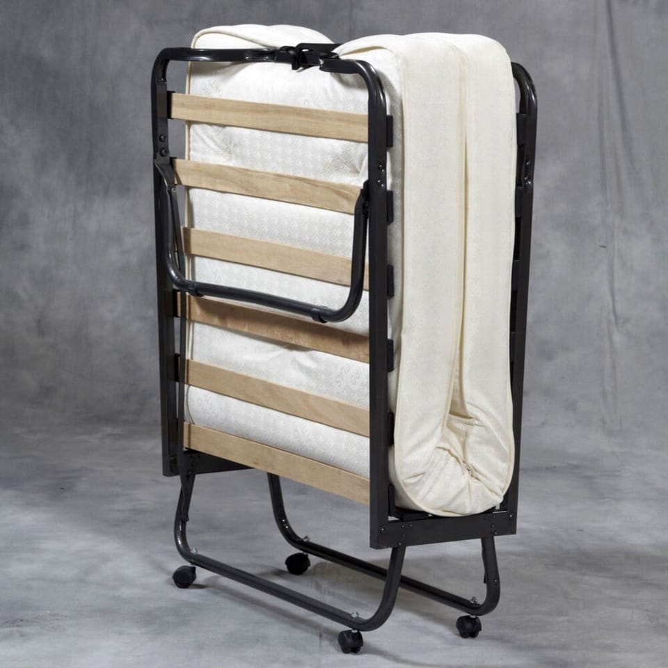 Bedroom 3 - folding bed in closet.  Memory foam mattress (very comfortable)
