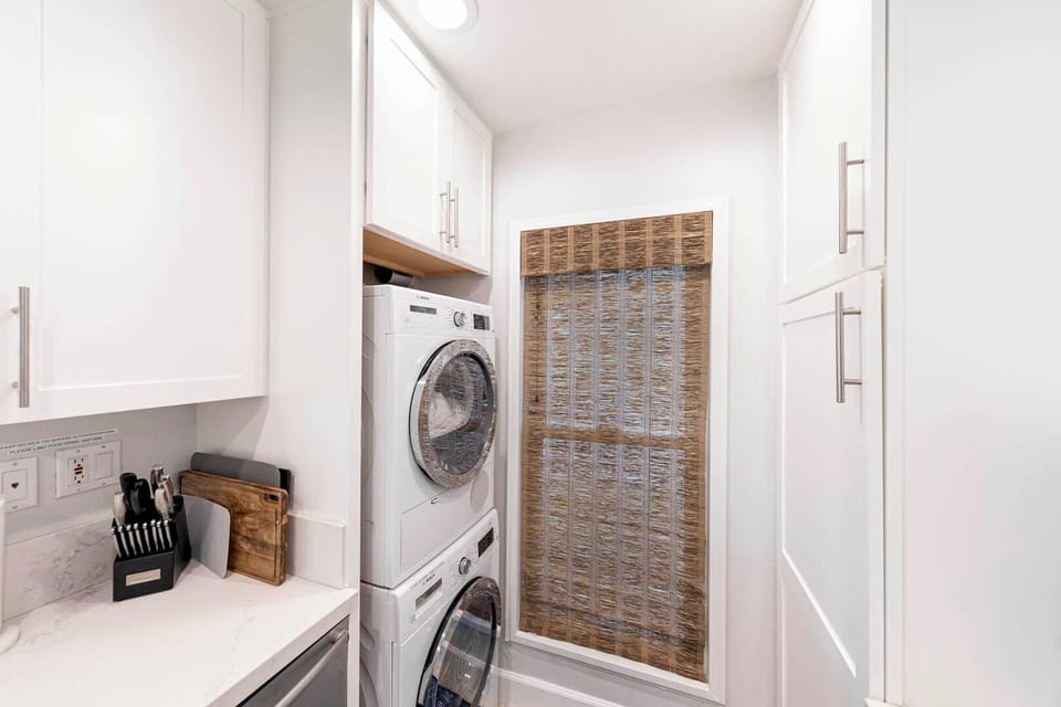Convenient in-unit Washer and Dryer...