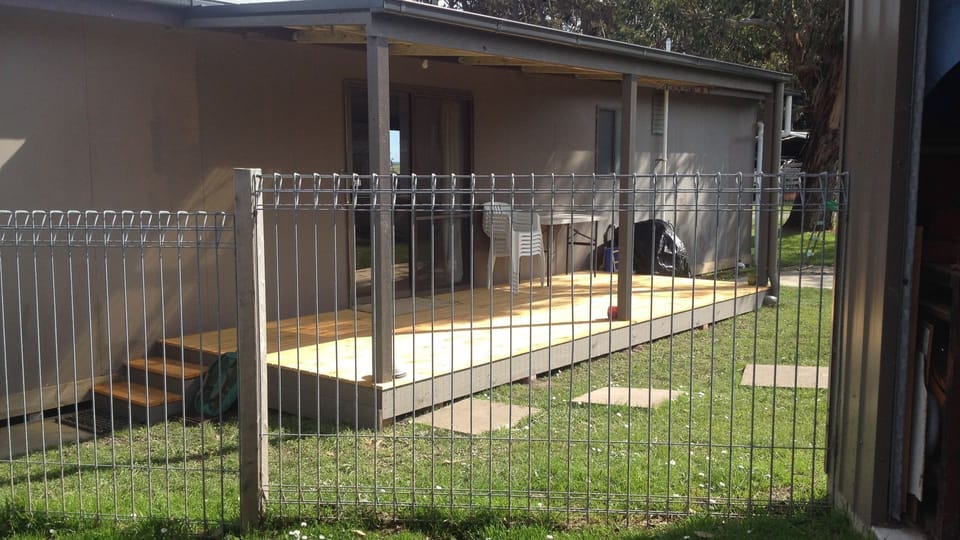 Rear porch