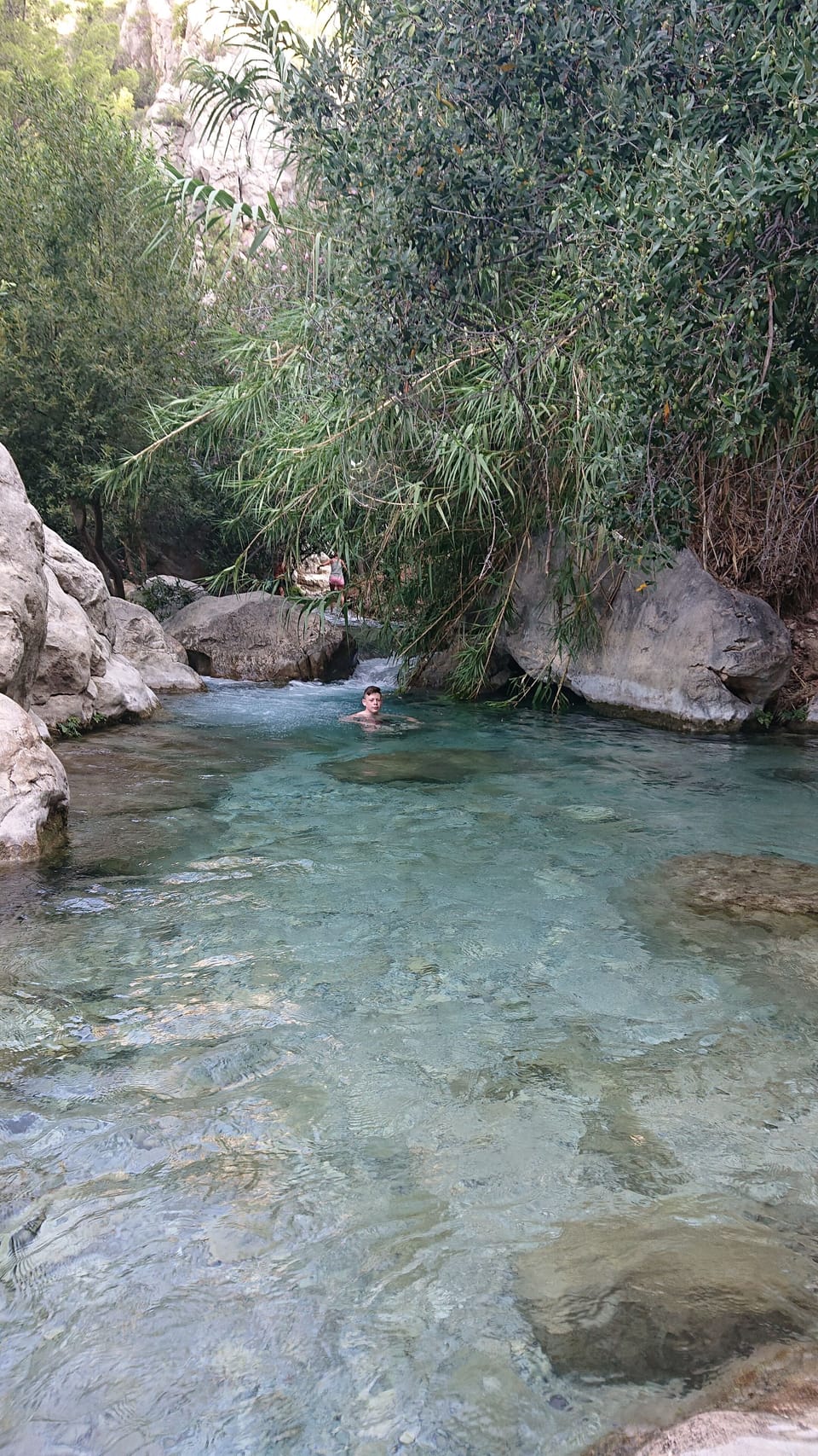 Near by water falls 