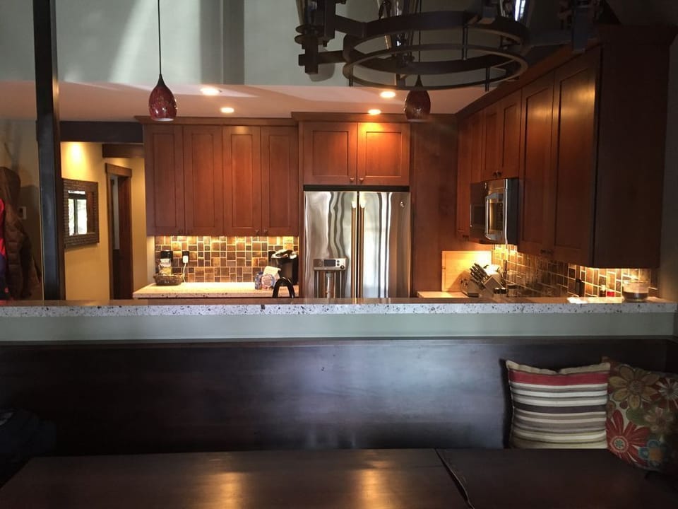 Gourmet kitchen in the mountains