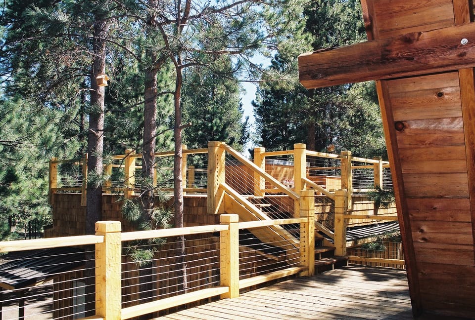 Huge deck area for out door enjoyment