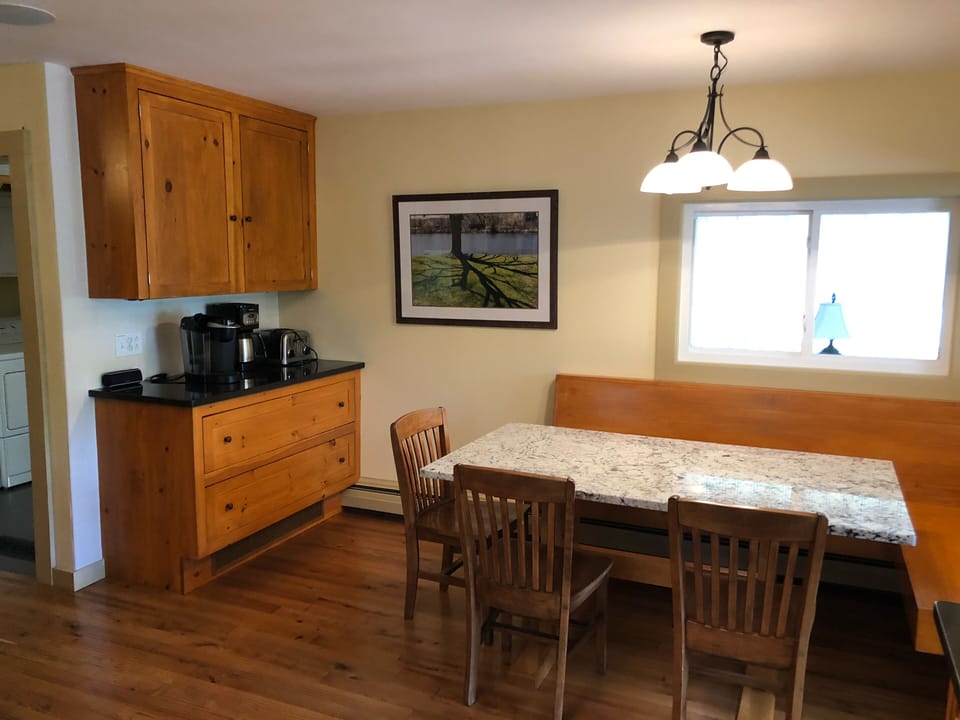 Kitchen and coffee counter 