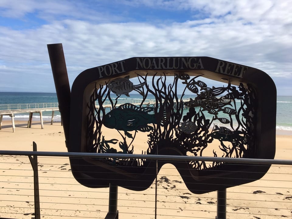 Pt Noarlunga Jetty and Reef ... sensational for snorkelling, fishing, swimming