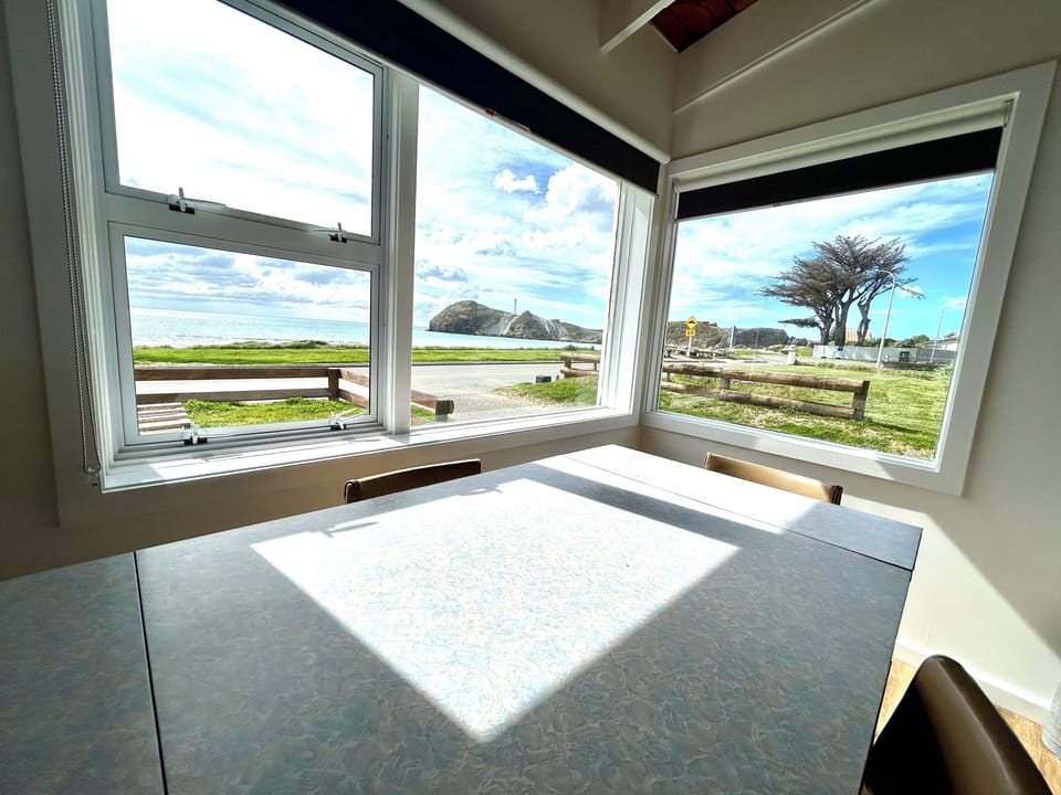 Hard to beat the view from the dining table