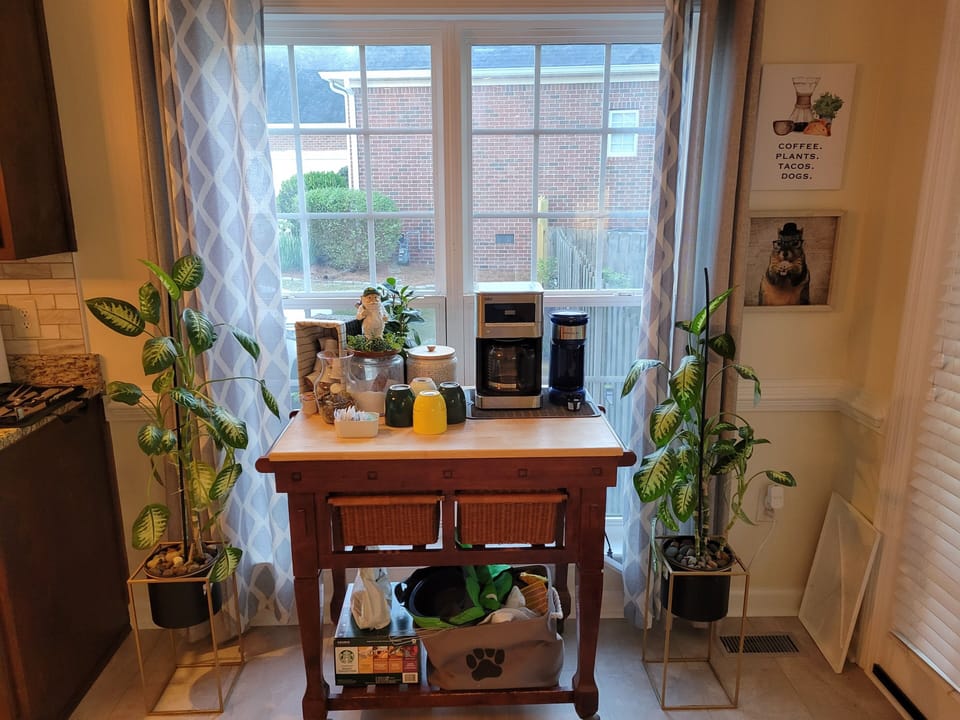 Coffee STation, Kcups and Brew