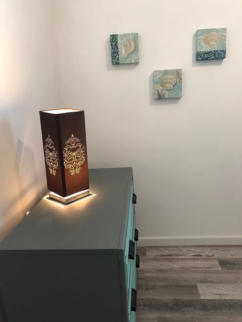 Dresser in kids bedroom