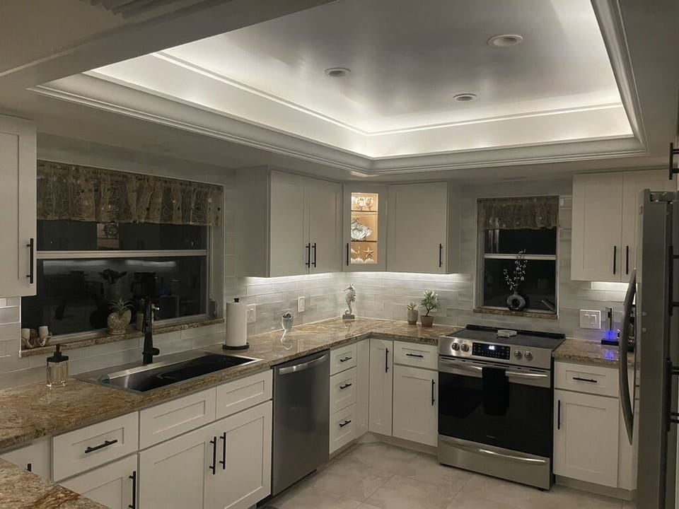 Lots of fabulous lighting!
