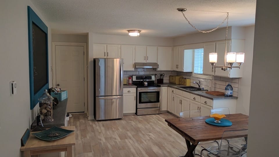 Open concept kitchen