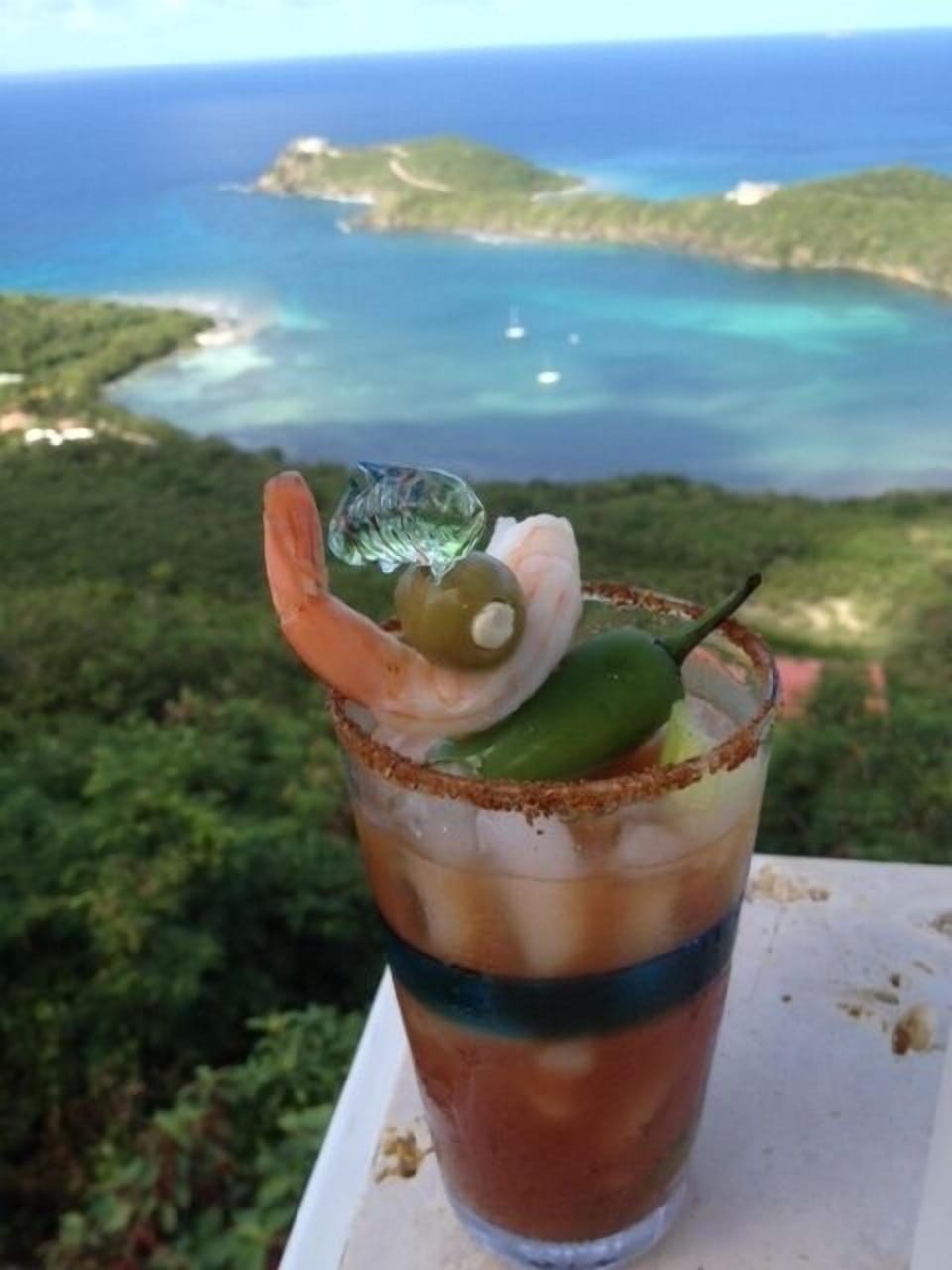 Have one of Island Mike's special Bloody Marys to start your day off right.
