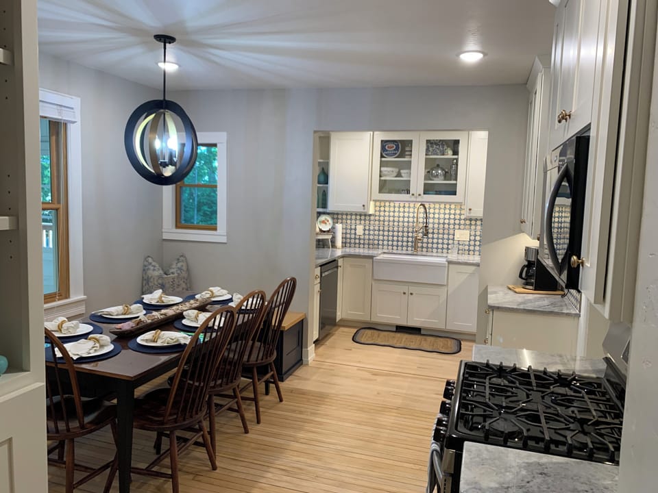Kitchen and dining