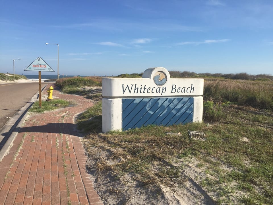 Walkway to the beach