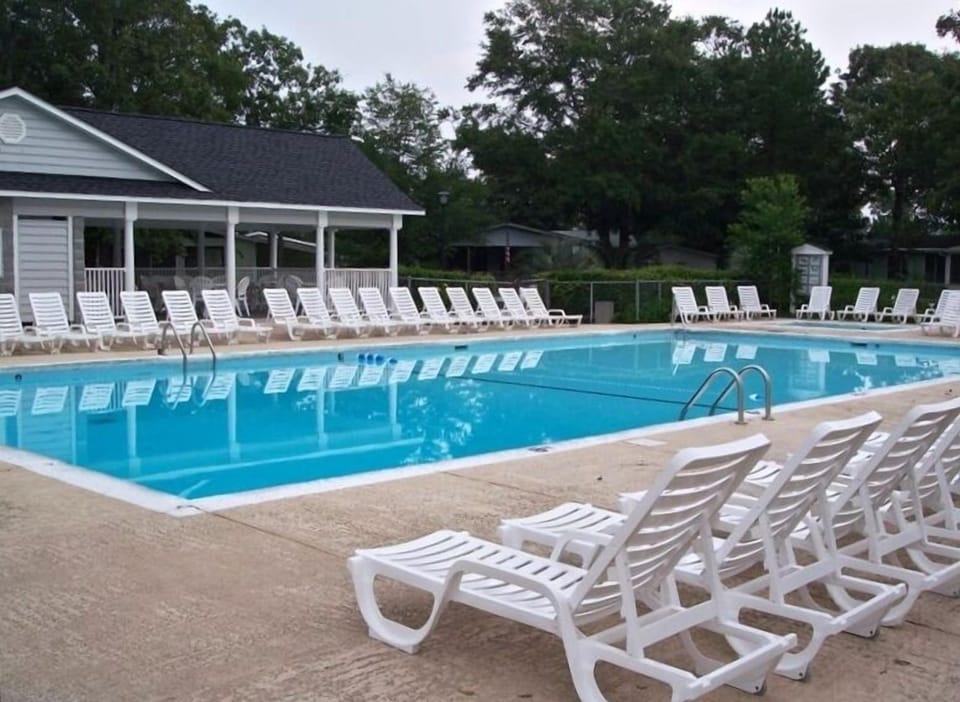Outdoor pool in Oceanside Village