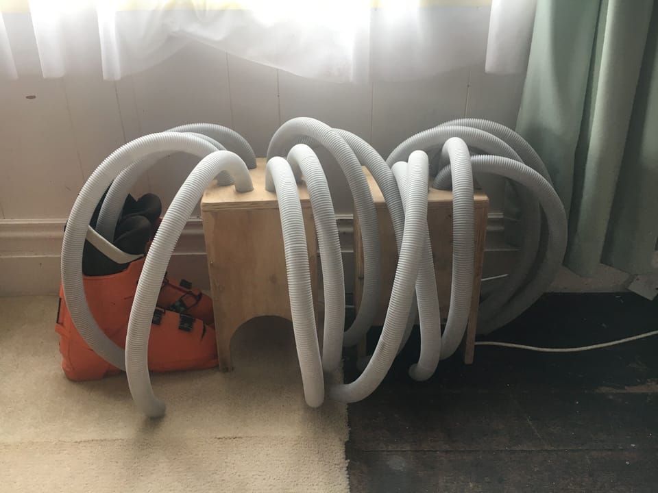Boot drying rack 